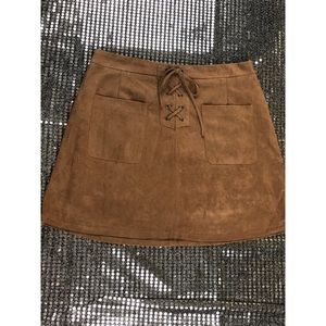 NEW!! Takara Suede Skirt